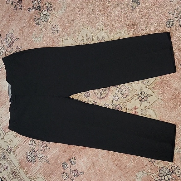 Men's Michael Kors Polyester Spandex Black Dress Pants 36W x 30L - Picture 1 of 4